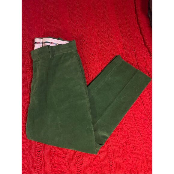Vintage Polo Ralph Lauren Men’s Holiday Green Corduroy pants 32/30 - Picture 15 of 16